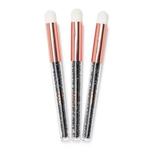 Foam brush - rhinestone 1 stuk