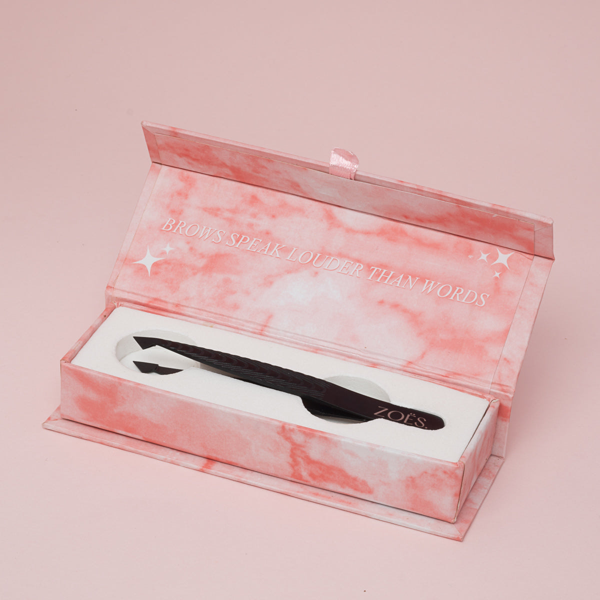 Brow Tweezer slanted - Stainless steel