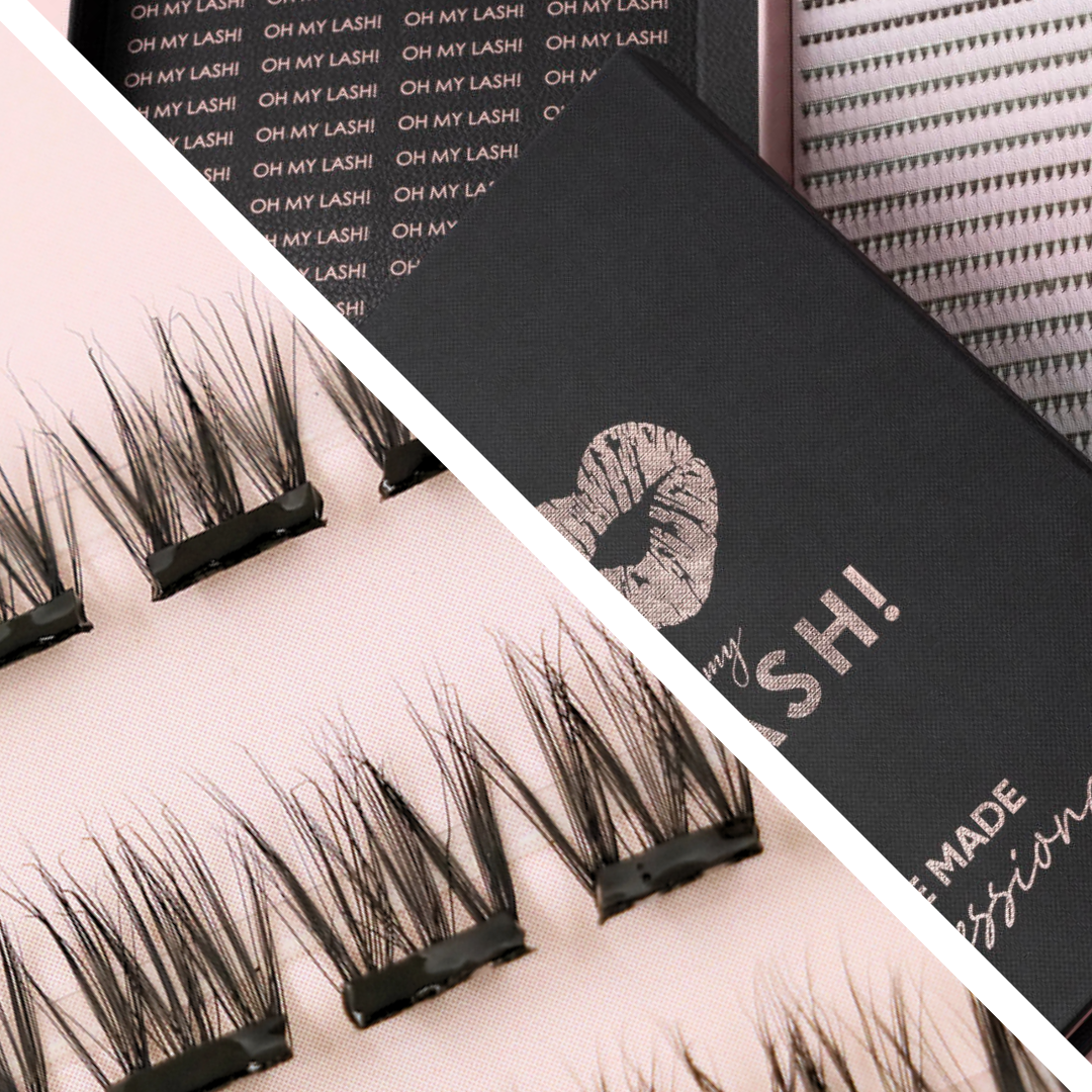 Wimperextensions VS Press on lashes