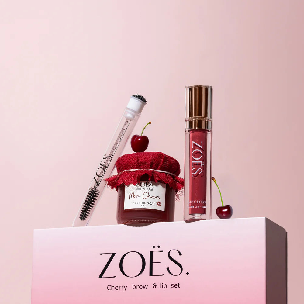 ZOËS - LIMITED EDITION Brow & lip set - Mon Chéri